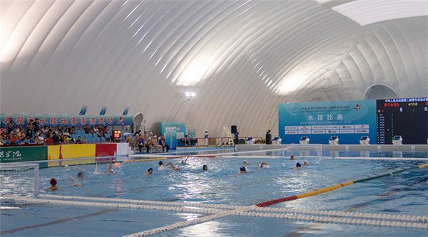 氣膜游泳池，氣膜游泳館